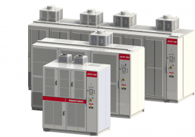 Средневольтный преобразователь частоты АТ27 ED - Преобразователь частоты серии Рустмаш АТ27 линии ED – надёжное и эргономичное решение для широкого диапазона различных промышленных применений.   Степень защиты корпуса IP31/42  Температура эксплуатации от -10 до +50 °С  Мощность до 8 МВт