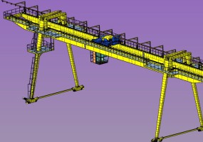 Кран козловой