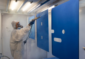 Пескоструйная обработка и порошковая покраска