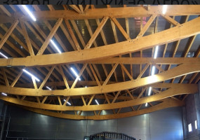 Производство большепролетных клееных контструкций