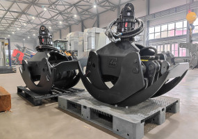 Маятниковые лесозахваты производства завода "Борус"