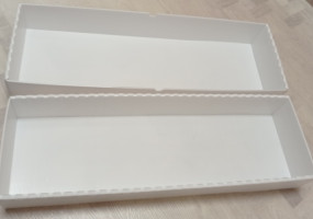 Керновые ящики из сотового полипропилена с разделителем