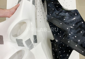 Деталь на гидроцикл. Выполнили: сканирование + печать.