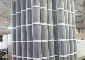 Производство воздушных фильтрующих элементов на фабрике фильтров "BaltiK."