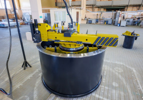 мобильный токарный станок с внутренним креплением AB-2000Т