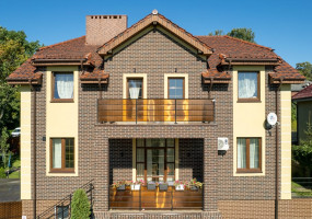 Фасадные работы по технологии "мокрый" фасад