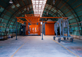 Собственная линия порошковой покраски. Самая большая камера полимеризации в Ярославле!