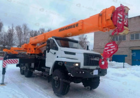 Автокран Ивановец КС-45717-2Р на шасси УРАЛ