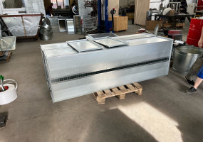 Корпус для промышленной тепловой завесы