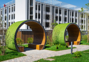 Радиусная беседка RSC КАМА R 2800