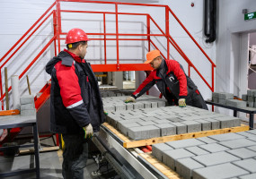 Завод тротуарной плитки Поревит