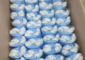 Маски медицинские трехслойные 