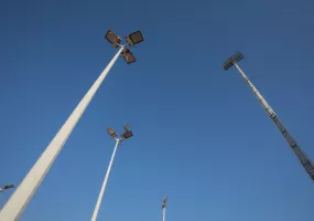 ОГК — опора граненая коническая, МГСК — мачта со стационарной короной