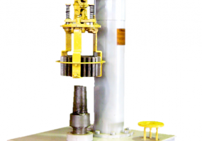 Станок для притирки вала малой шестерни к венцу