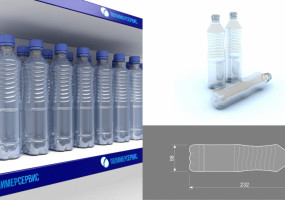 Пластиковая бутылка 0,5 л