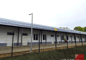 Госпиталь из сэндвич-панелей KraftSpan