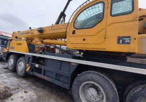 Замена цилиндров телескопа автокрана XCNG QY50KS