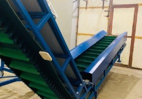 Конвейер с L-образной трассой