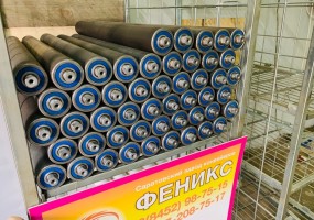 Ролики конвейерные стальные