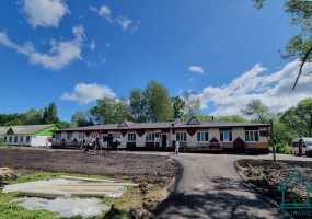 Строительство корпусов детского лагеря