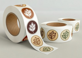 Производство этикеток с логотипом