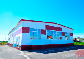 Магазин из сэндвич-панелей KraftSpan