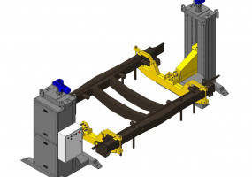 Кантователь рам тележек