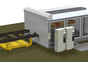 Комплекс мойки (обмывки) рам тележек
