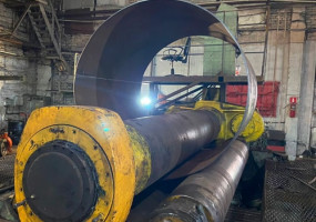 Прокат листа в трубу