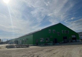 Монтаж доильного зала и корпуса номер 3 коровника. Пензенская область (Животноводческая ферма 3000 голов КРС)