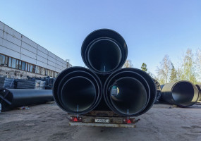 Труба спиральновитая СВТ KANN полиэтиленовая большого диаметра