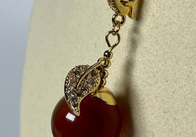 подвеска сердолик