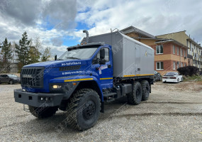 ППУА 1600/100 на шасси Урал NEXT 4320-74Е5 (насос 1,1 ПТ25)