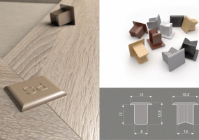 Шпонка "Ласточка" 12 мм. с заглушкой