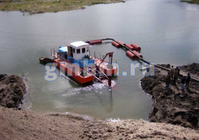 Земснаряд малогабаритный, электрифицированный