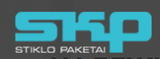 SKP stiklo paketal